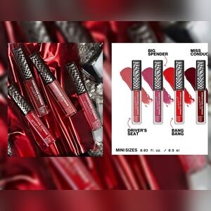 SMASHBOX Christian Cowan Haute Lips Mini Lipstick Set NEW